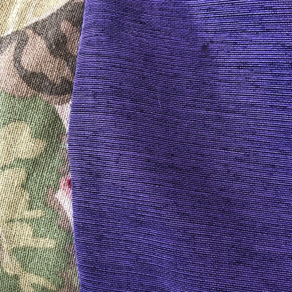 Vintage 90s CHRISTINE DAVID Size 10 Peplum 2-Button Blazer Top Vivid Purple NEW - Picture 16 of 16